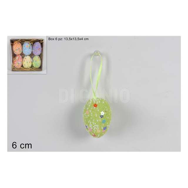 Uova appendini set 6pz in box - Principale