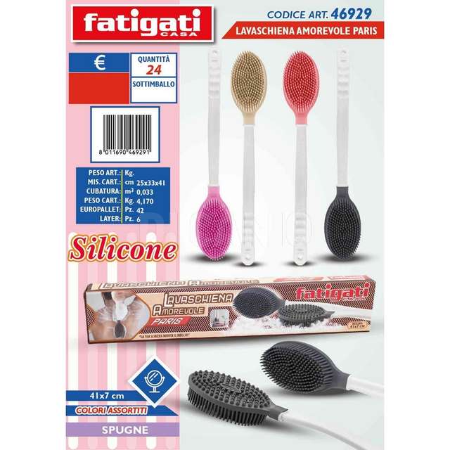 Lavaschiena amorevole in silicone - Principale