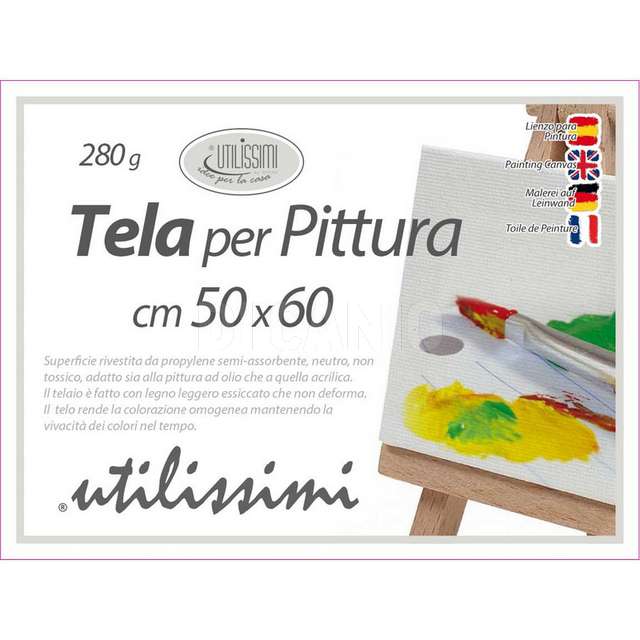 Quadro 280g bianco cm.50x60 gicos - Principale