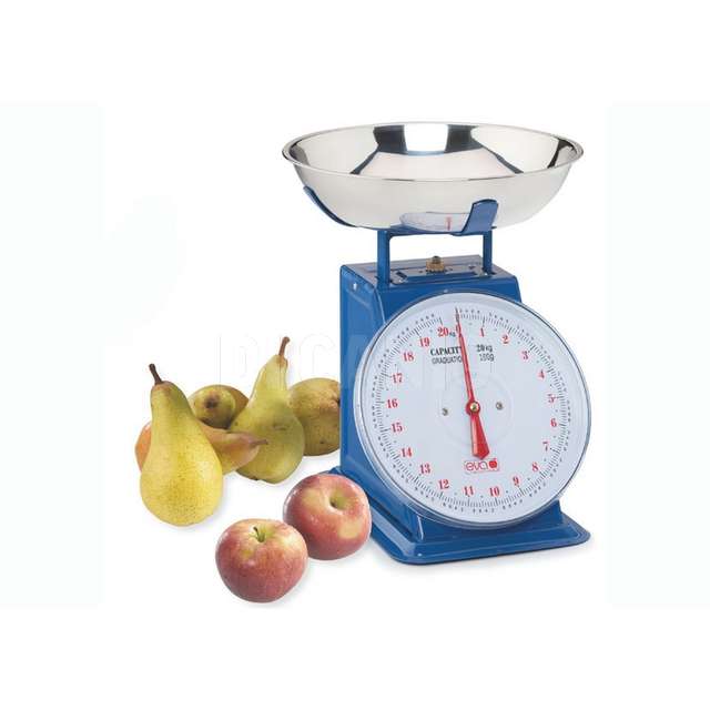 Bilancia professionale blu - inox 20kg-100g eva - Principale