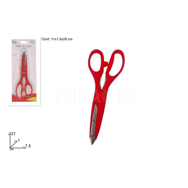 Forbici cucina multiuso in blister - Principale