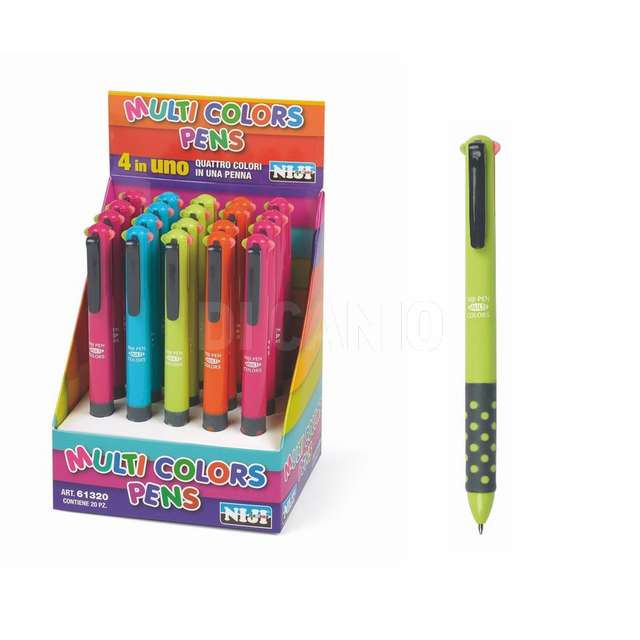 Penna multicolor 4 in 1 lebez - Principale