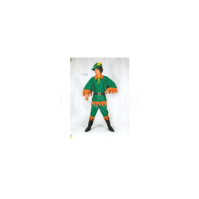 Vestito green robin fiori paolo - Principale