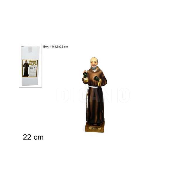 Statua sacra padre pio 22 cm. - Principale