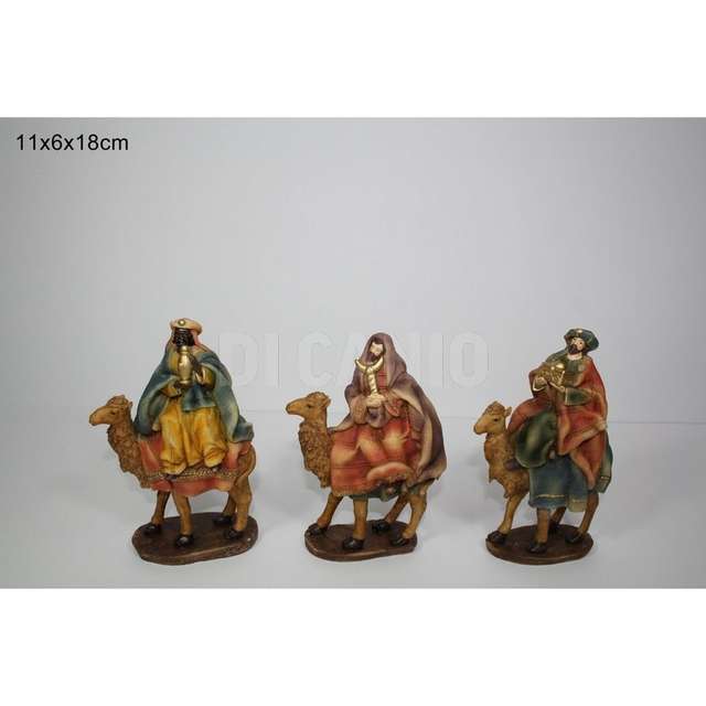 Set 3 re magi cm 18 col chiari art.54840-18 s_3 d.e. - Principale