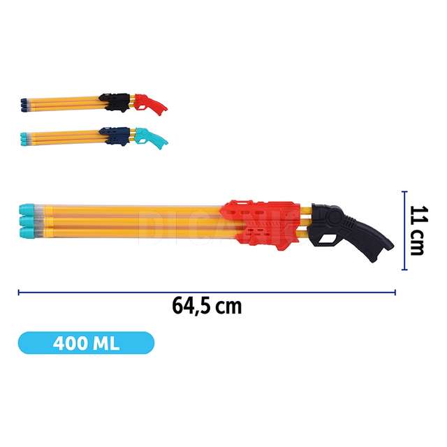 Fucile spara acqua 64cm 3 ass - Principale
