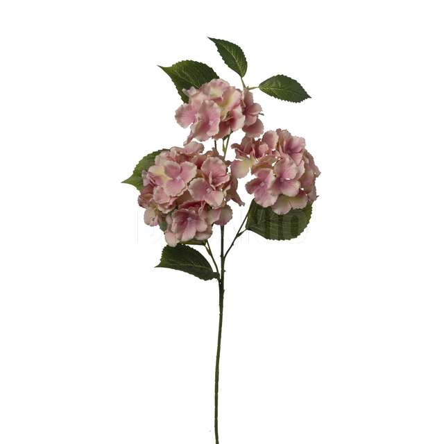 Ramo ortensia x 3 cm.80 pink - Principale