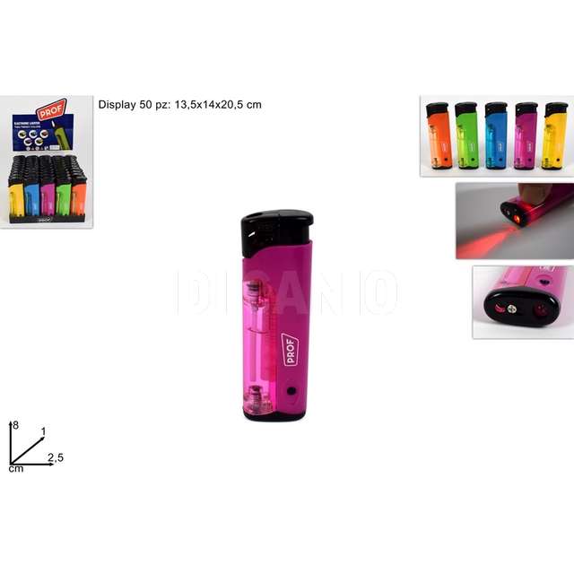 Accendino con luce colorata - Principale
