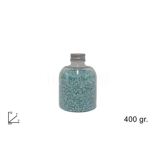 Pietrisco profumato in bottiglietta 400gr talco - Principale