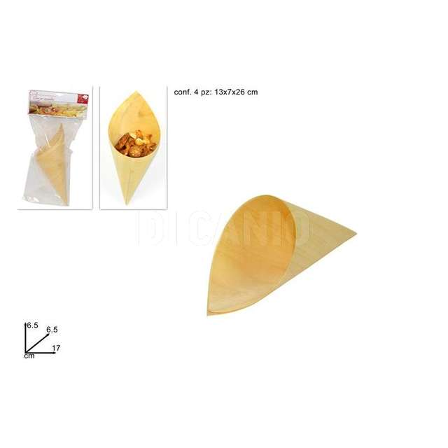 Cono per stuzzichini 17cm - Principale