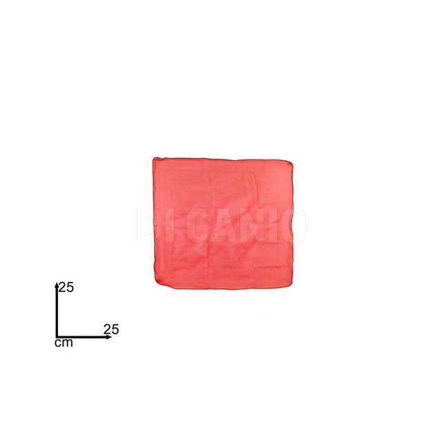 Fazzolettino organza quadrato 25x25 rosso 9 bsc06@_ir001374_due esse - Principale