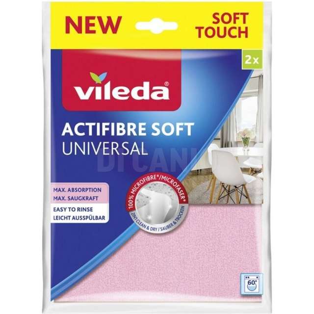 Panno actifibre soft 2 pz vileda - Principale