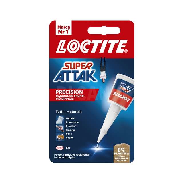 Loctite super attak precision 5gr henkel - Principale