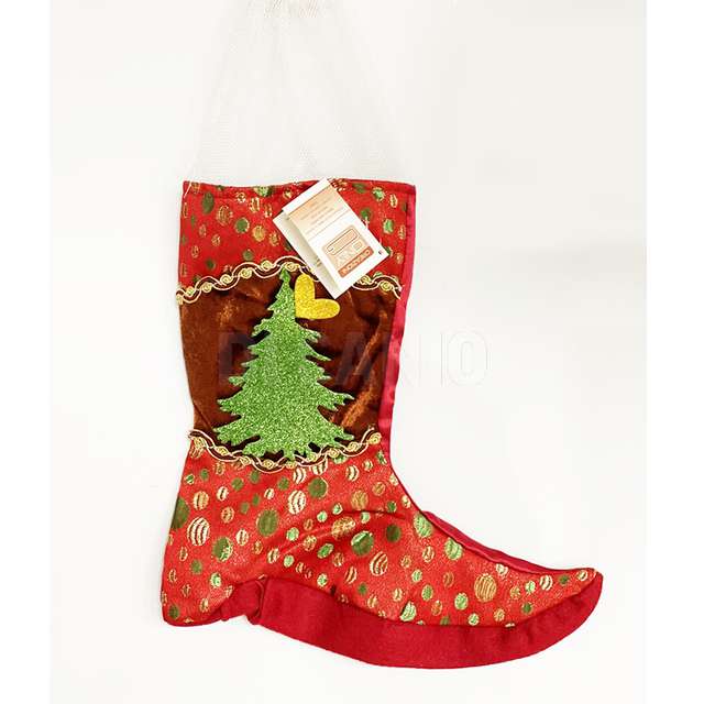 Calza befana lame lux decori assortiti - Principale
