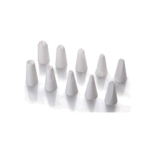 Serie 10 bocchette x decorazione ass. cm 5x3,3 vespa 50010 - Principale