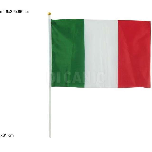 Bandierina itali semplice cm.31x44 - Principale