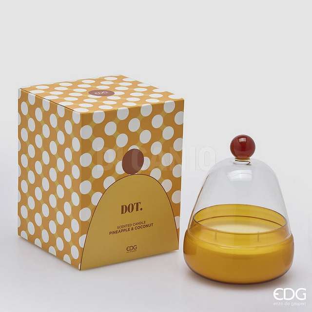 Candela dot con profumo h.17.2 d.12 pineapple e coconut edg - Principale