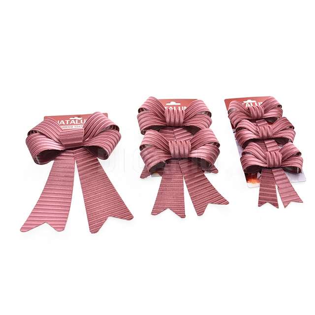 Coccarde natalizio3 misura assortita rosa antico - Principale