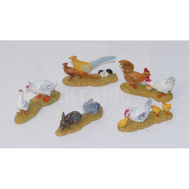 Set 5 pezzi animali gruppi - Principale