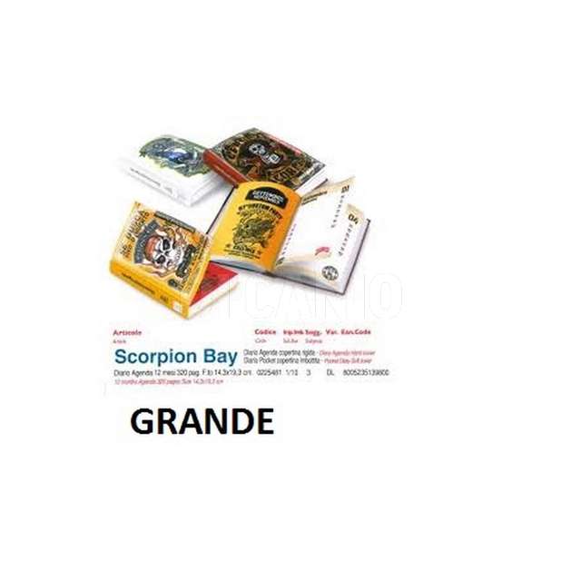 Diario ag.12 mesi carton scorpion bay pigna - Principale