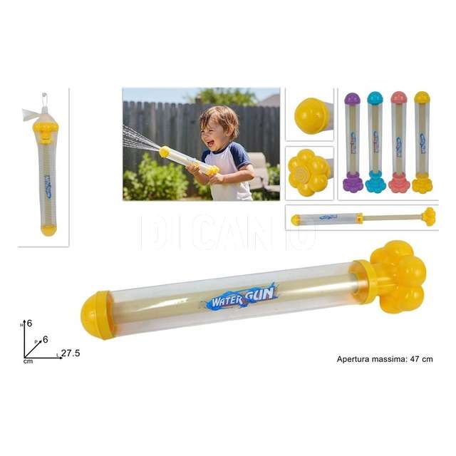Tubo spara acqua fiore 4 colori - Principale
