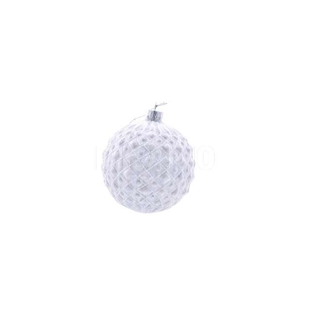 Sfera vetro 10cm decorata - Principale