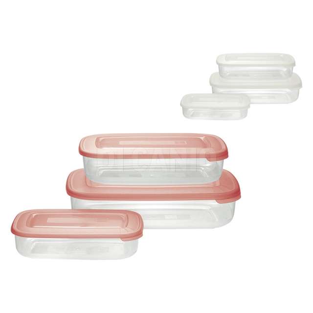 Set 3 frigo box ret. lt.3_1 oceano trasparente tontarelli - Principale