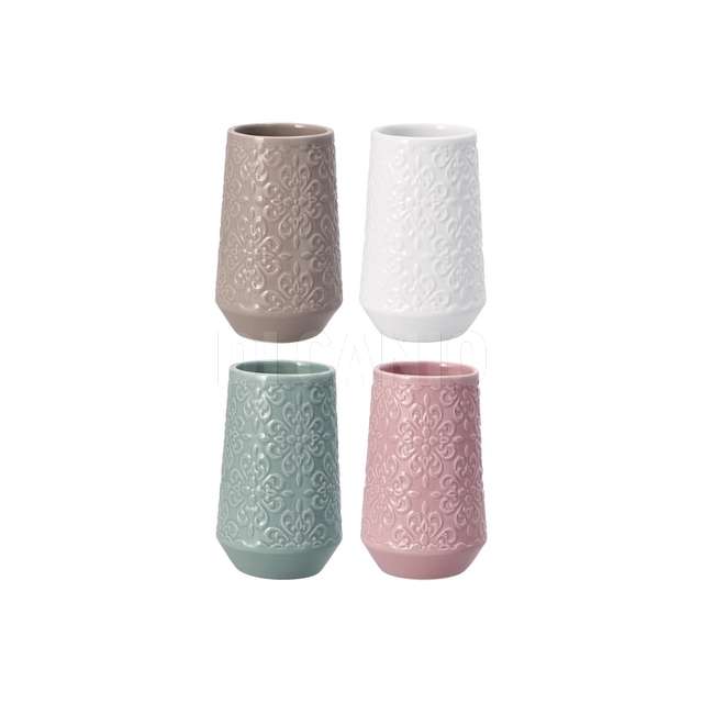 Vaso ceramica agadir cm.9x14 assortito - Principale