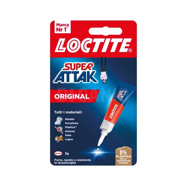 Loctite super attak forza istantanea 3 gr. henkel - Principale