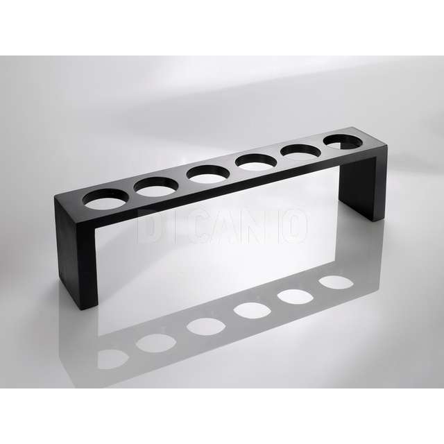 Porta coni bamboo nero cm.33x6x8 2 pz - Principale