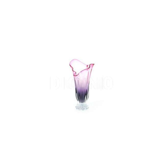 Vaso cm.22x44 vetro soffiato viola (4) partenope - Principale