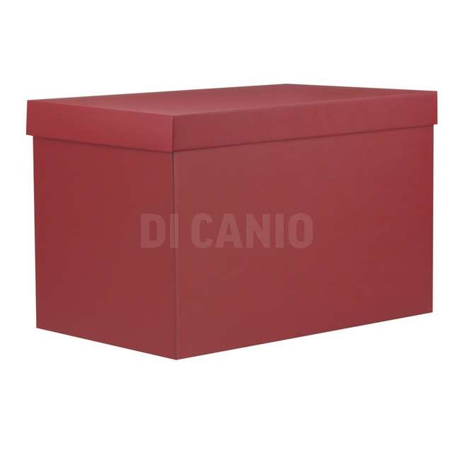 Scatola cartonde fond e coprchio rosso cm.49x34x34 linea 1300 - Principale