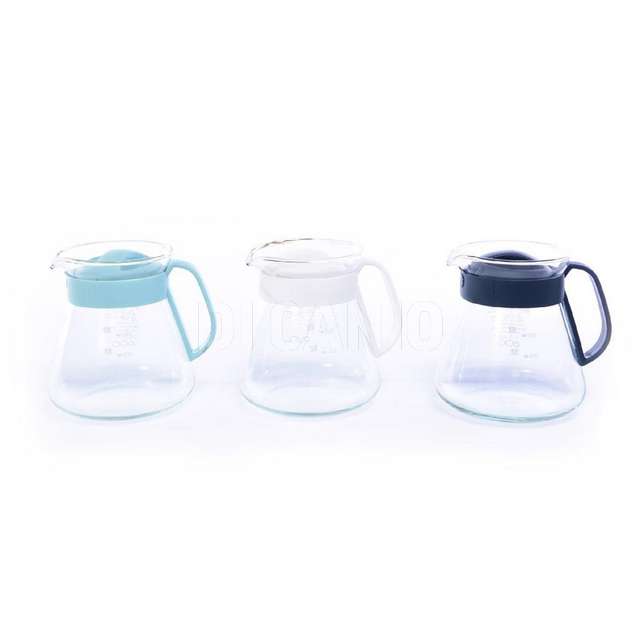 Caraffa in vetro 600 ml per microonde con misuratore cm.13x11x12.5 - Principale
