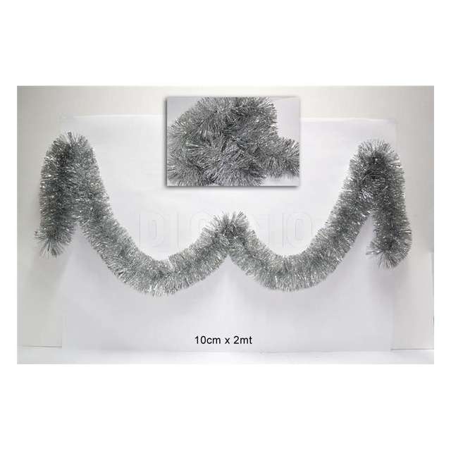Filo addobbo silver 10 cm. x 2mt -10 due esse - Principale