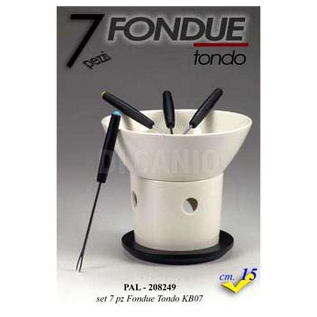 Fondue 7pz tondo kb07 gicos 208249 - Principale