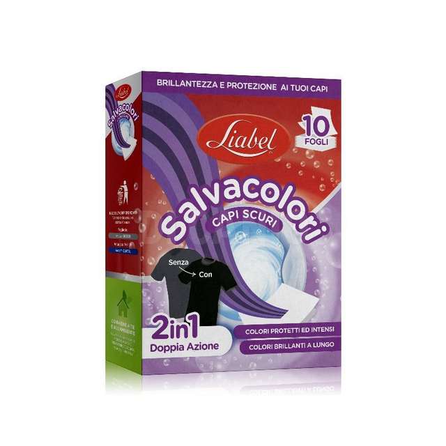 Liabel - salvacolori speciale scuri 10 fogli - Principale