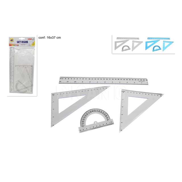 Righe set 4pz due esse - Principale