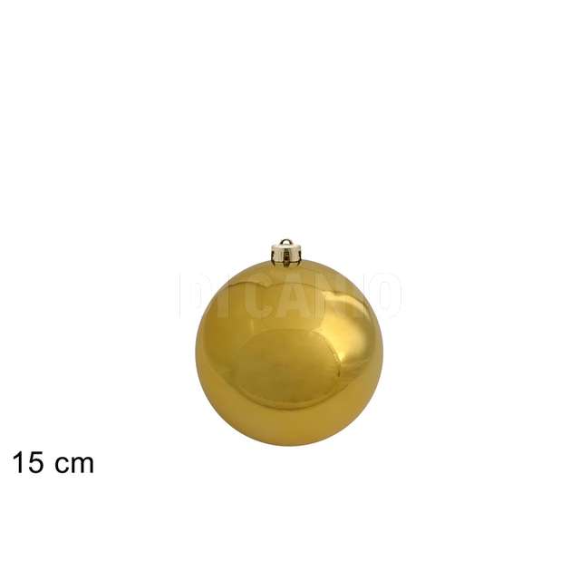 Palla 15 cm. lucida oro - Principale