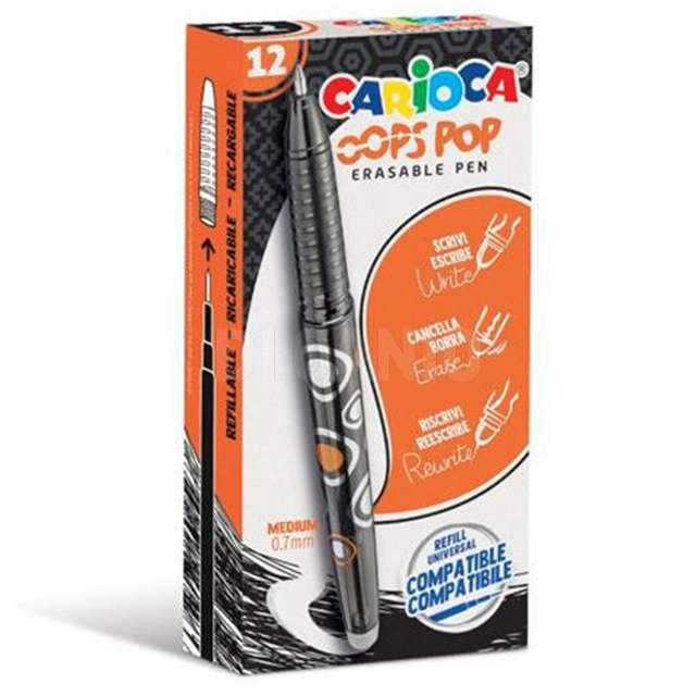 Penna cancellabile nera carioca - Principale