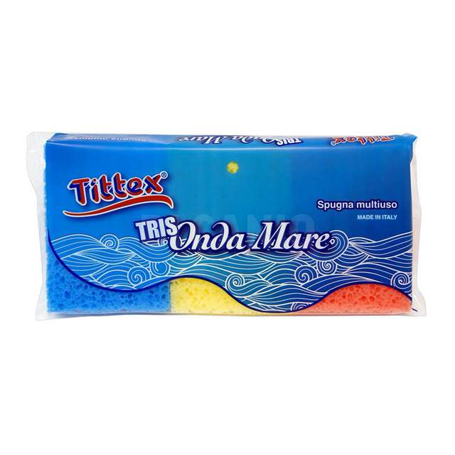 Set 3 spugne onde mare tittex - Principale