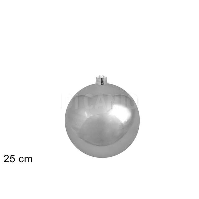 Palla 25 cm. lucida silver - Principale