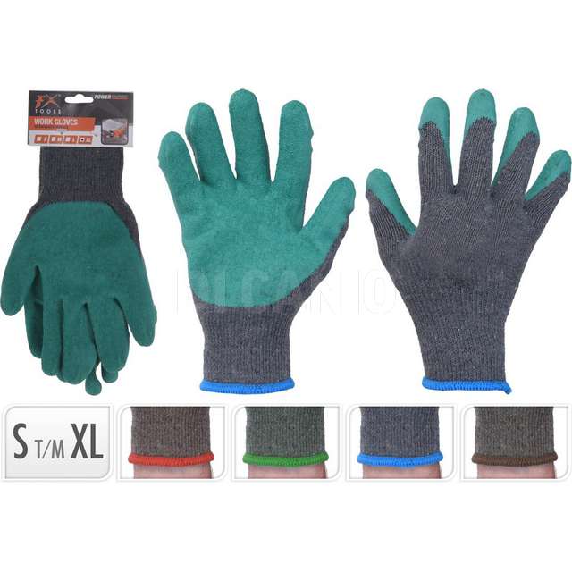 Guanti giardino latex/cotone4a - Principale