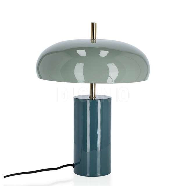 Lampada da tavolo bankers blu h40 in metallo - Principale