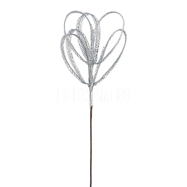 Ramo joseline argento h65cm - Principale