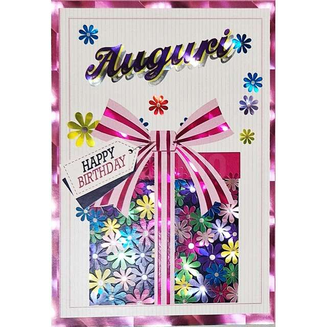 Bigliettino flash card tanti auguri - Principale