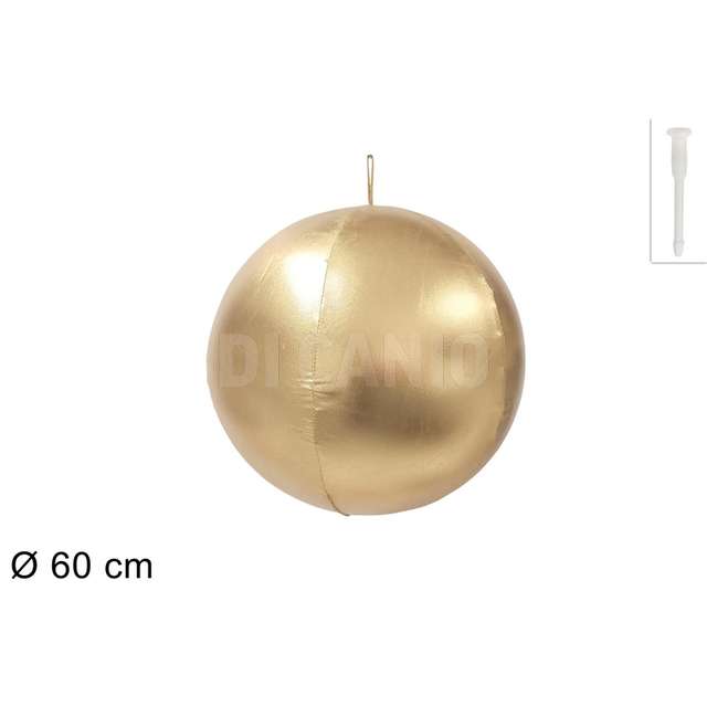 Palla gonfiabile oro diam 60 cm. - Principale