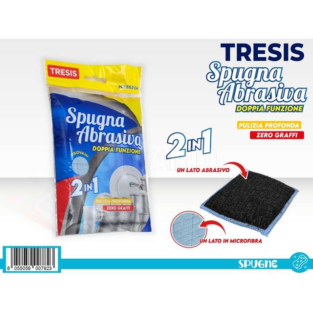 Spugna abrasiva doppio uso - Principale