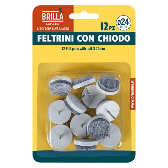 Feltrini chiodati per sedie dm.24 mm briantina - Principale