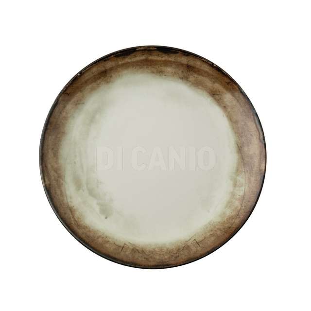 Piatto piano cm.20 shade earth porcellana paderno - Principale