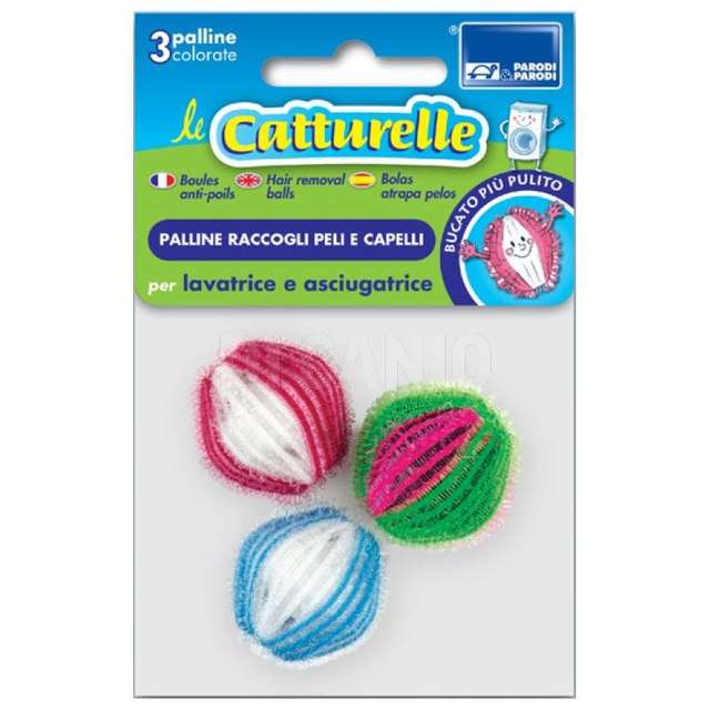 Catturelle palline cattura peli e capelli parodi - Principale